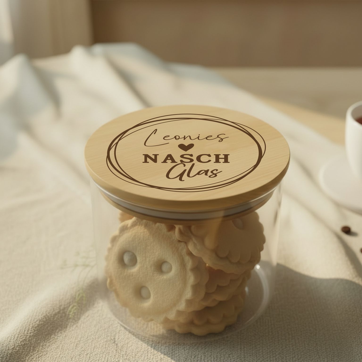 Vorratsglas Nervennahrung Geldgeschenk | Bonbon-Glas |  Geburtstag | Dankeschön |  Beste Freundin | Geschenk Naschglas